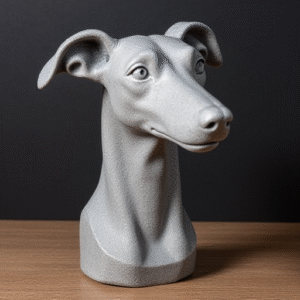 Urna de cenizas para Mascotas efecto piedra